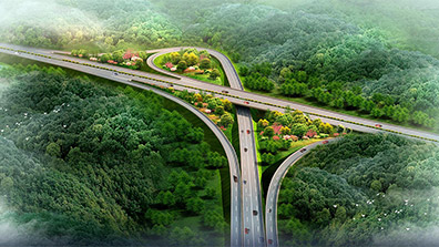 高速公路景觀設計要充分結合實際條件